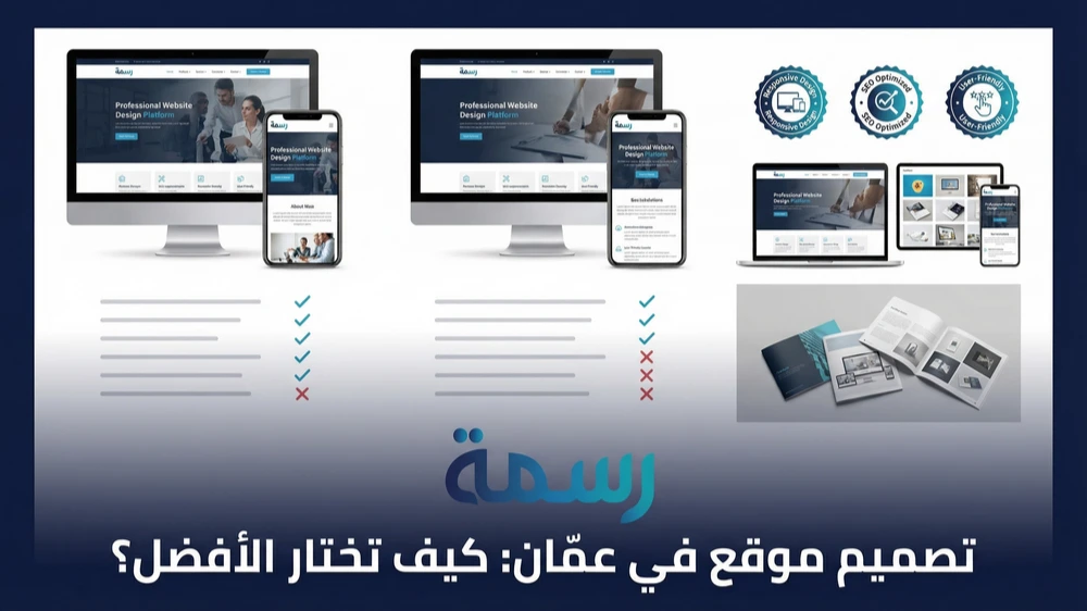 تصميم موقع في عمّان كيف تختار الأفضل؟