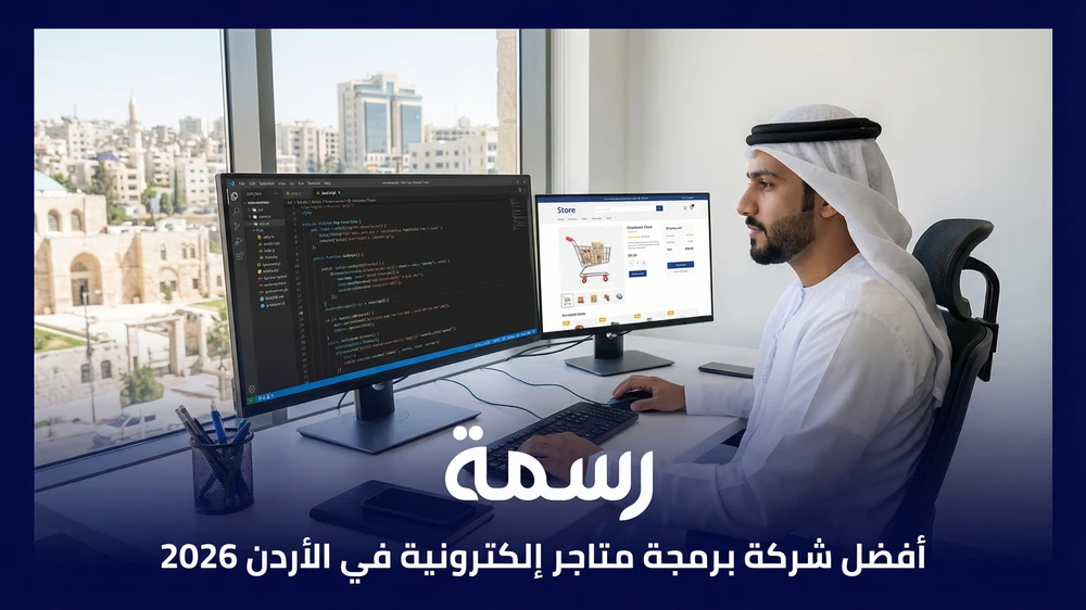 أفضل شركة برمجة متاجر إلكترونية في الأردن 2026