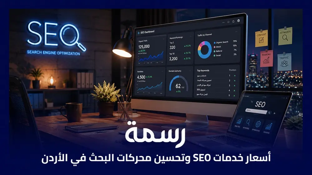 أسعار خدمات SEO وتحسين محركات البحث في الأردن