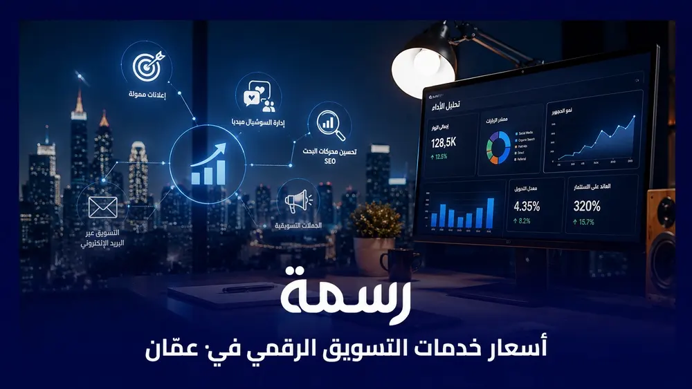 أسعار خدمات التسويق الرقمي في عمّان