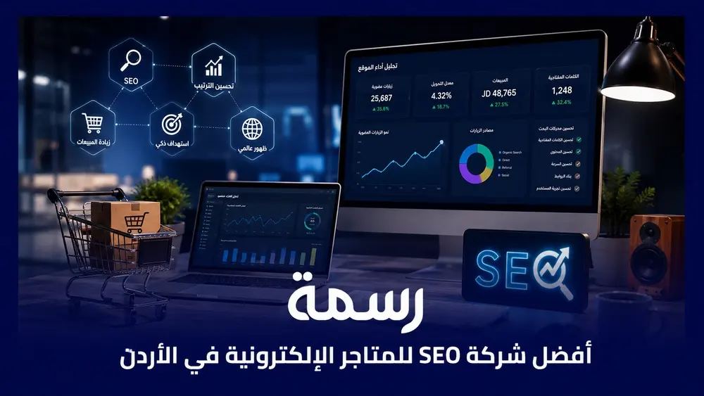 أفضل شركة SEO للمتاجر الإلكترونية في الأردن