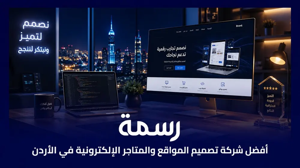 أفضل شركة تصميم المواقع والمتاجر الإلكترونية في الأردن