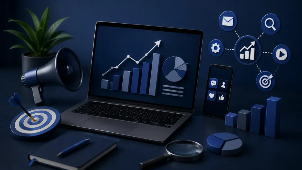 أفضل استراتيجيات التسويق الرقمي لتحقيق نمو مستدام