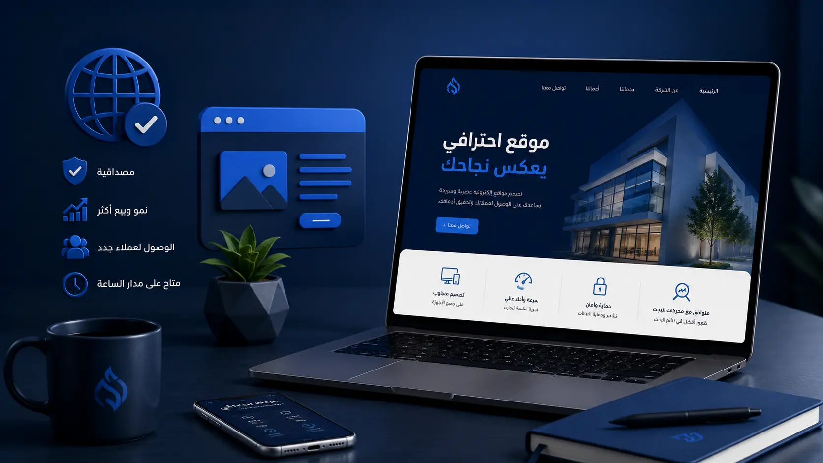لماذا يحتاج مشروعك إلى موقع إلكتروني احترافي؟