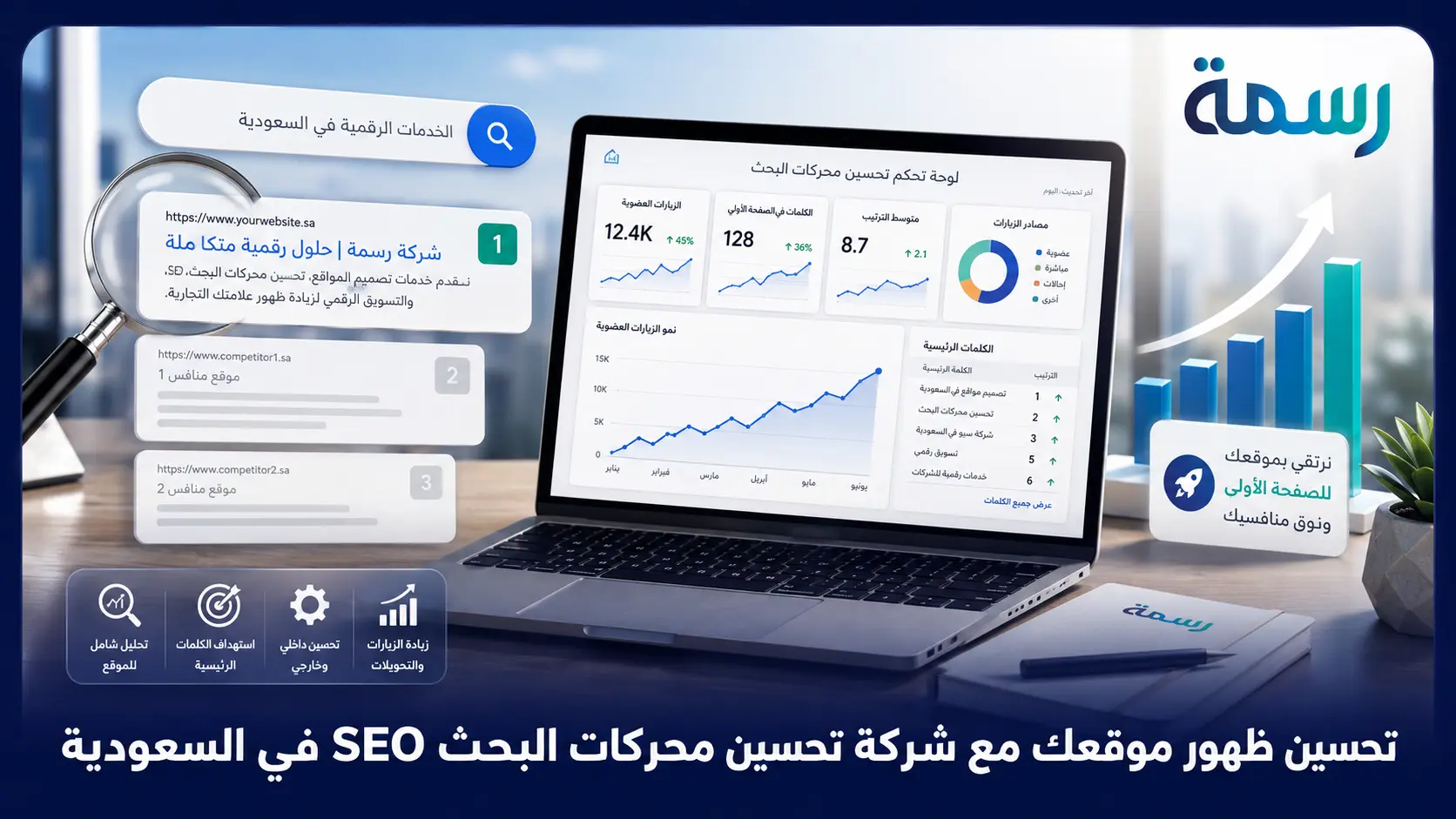 تحسين ظهور موقعك مع شركة تحسين محركات البحث SEO في السعودية