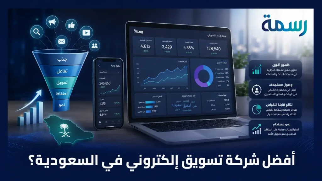 أفضل شركة تسويق إلكتروني في السعودية؟